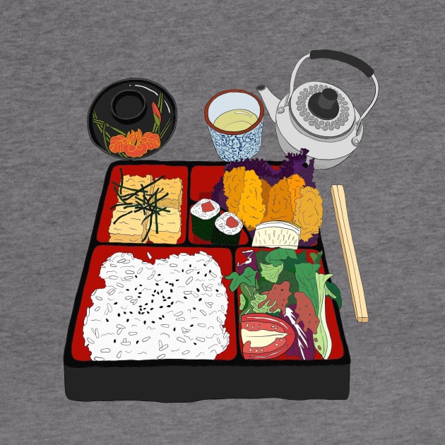 Japanese Bento Box by lamaisondulapino